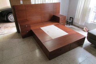 Bases Para Cama Con Cajones Matrimoniales Queen Y King Size