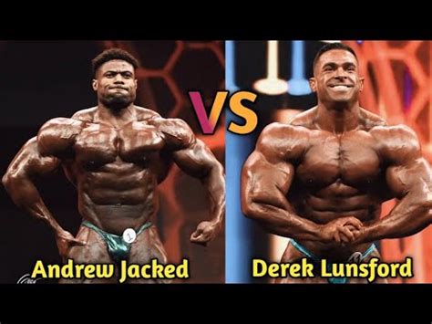 Andrew Jacked Vs Derek Lunsford Comparison At Mr Olympia 2023 YouTube