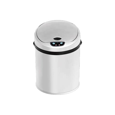 Lixeira Automática Inox 6 Litros Premium Sensor Banheiro Cozinha