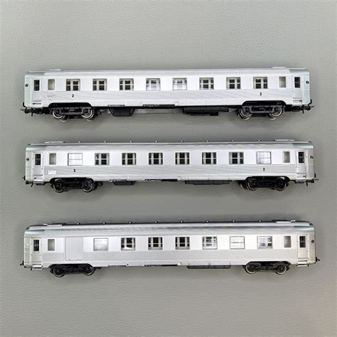 3 Voitures Courtes DEV Inox SNCF JOUEF HJ4175