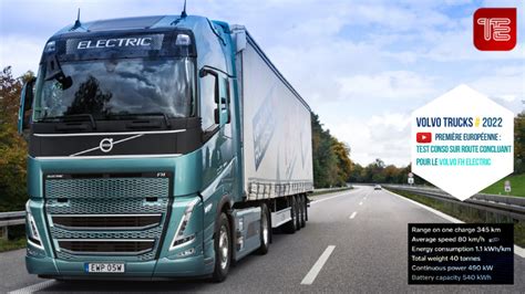 Première européenne test conso sur route concluant pour le Volvo FH