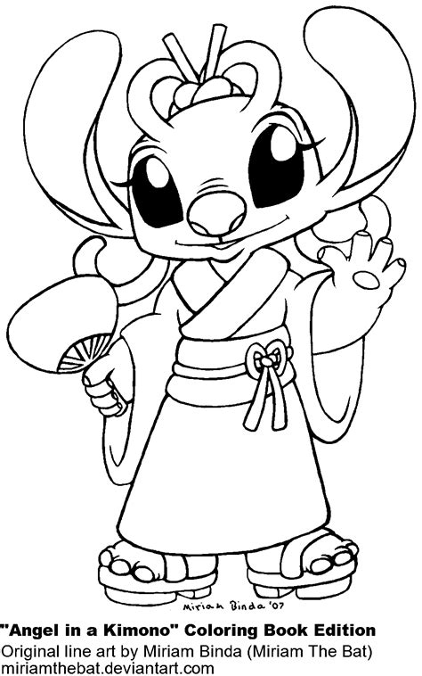 Baby Stitch Pages Coloring Pages