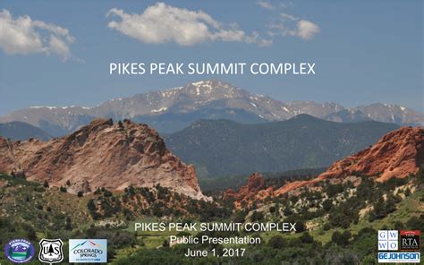 Pikes Peak Summit Complex Insert Large Picture Here Docslib