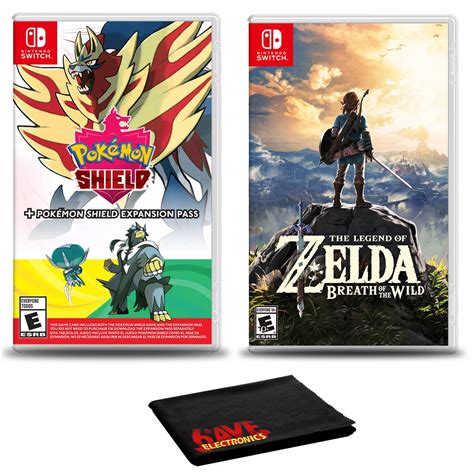 Pokemon Shield Expansion Pass Switch Game Bundle Legend Of Zelda