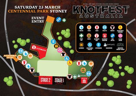 Knotfest Australia Festival Maps Revealed That Festival Site