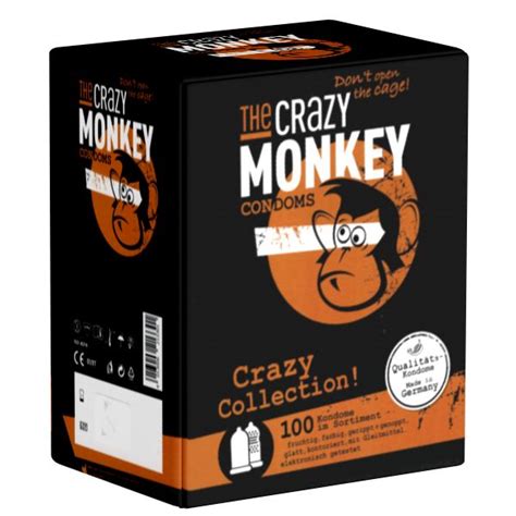 Crazy Monkey Crazy Collection Kondome Im Sortiment Für Wilde