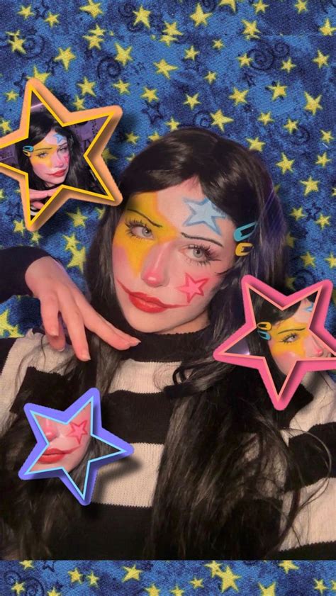 Fun Clown Makeup Inspired By Monstra O Stars And Stuff Made With