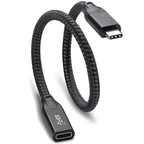 Usb C Extension Cable Feet Usb 31 10gbps Type C Male To Female Extension Fast Charging Cable