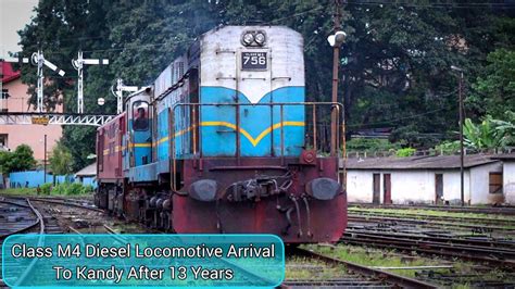 Upcountry Arrival Of Class M Locomotive After Years With Siyana