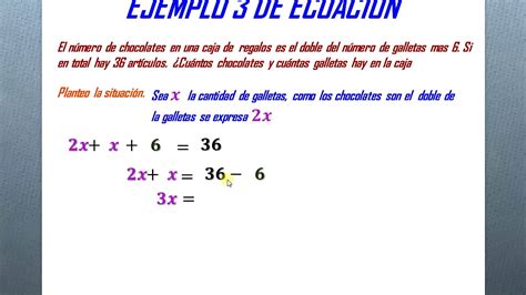 Ejercicio De Aplicaci N De Ecuaci N Lineal De Primer Grado Youtube