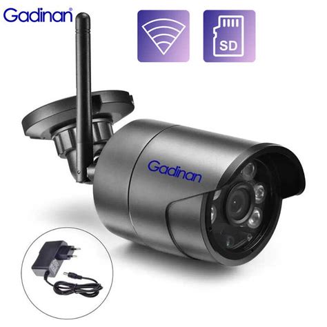 Wifi IP Gadinan 2Mp 1080P Audio Outdoor Metal Bullet Wireless Security