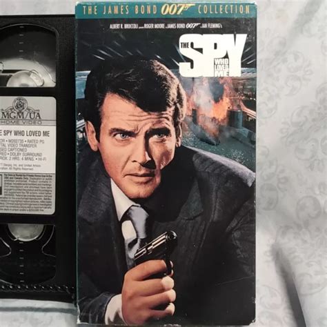 The Spy Who Loved Me Vhs James Bond Roger Moore