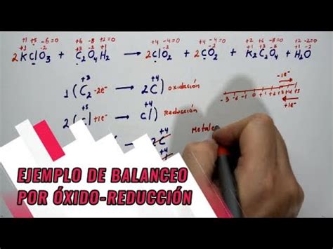 Ejemplo De Balanceo Por Xido Reducci N O Redox Nivel F Cil Youtube