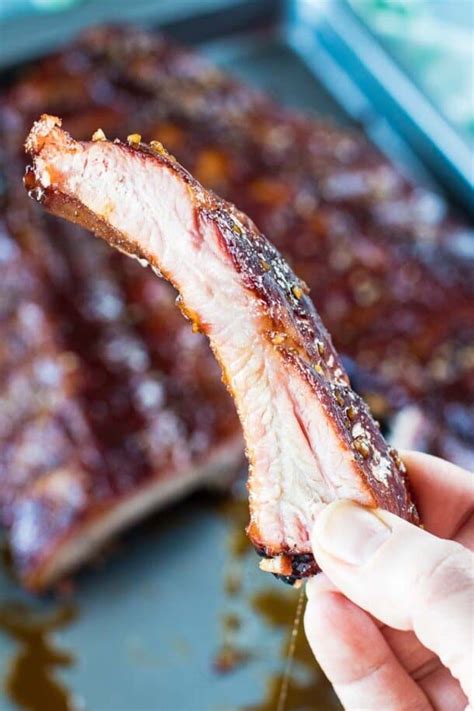 Honey Garlic Smoked Ribs Gimme Some Grilling