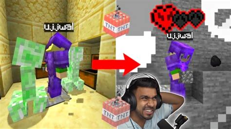 Indian Gamers Noob Moments In Minecraft 🔴 Techno Gamerz Mythpat Iive