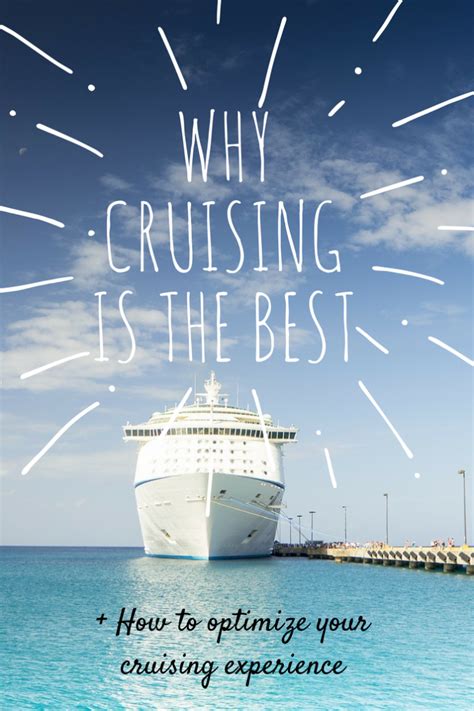 Cruising Is The Best Here Are The Reasons Why And Tips How To