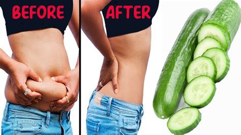 How To Lose Belly Fat With Cucumbers No Strict Diet No Workout And Lose 1 Kg In 1 Week Youtube