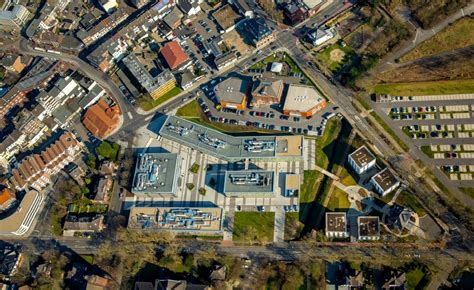 Kamp Lintfort Aus Der Vogelperspektive Geb Udekomplex Der Hochschule