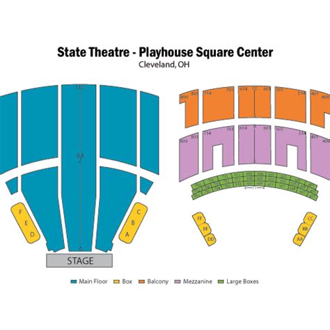 Playhouse Square Cleveland Seating Chart