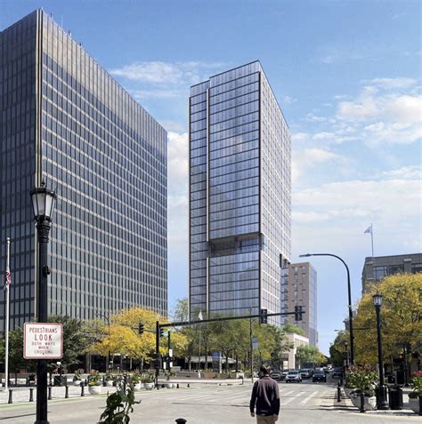 New high-rise proposal for 605 Davis St. in Evanston - Evanston RoundTable