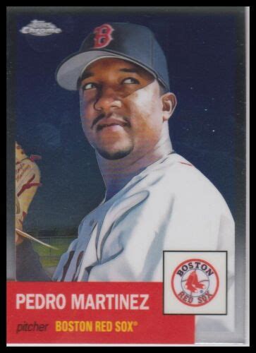 Topps Chrome Platinum Anniversary Pedro Martinez Ebay