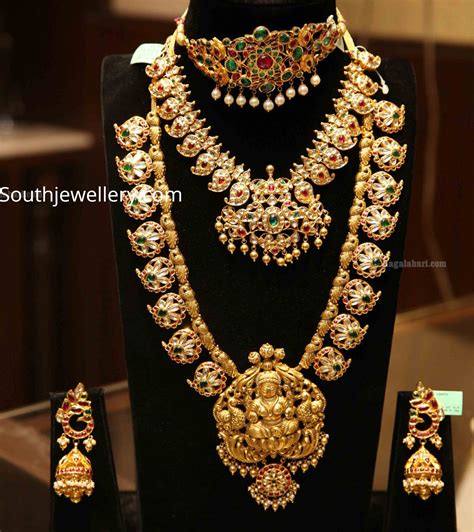 Kundan Polki Necklace Set By Manepally Indian Jewellery Designs