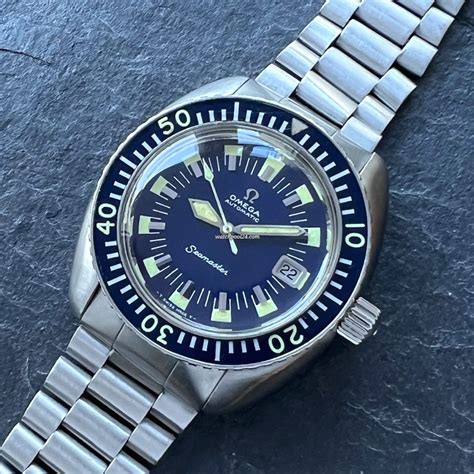 Vintage Omega Seamaster 120 166073 Deep Blue Sold On Watchpool24