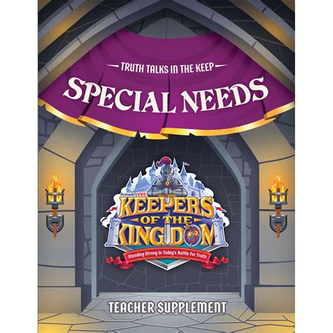 Special Needs Guide W Download Link Keepers Of The Kingdom Vbs 2023