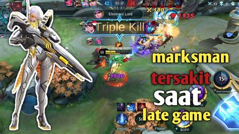 Lesley Side Lane Late Game Damage Gak Ada Obat Mobile Legends YouTube