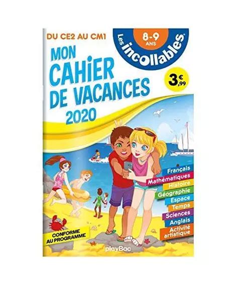 Les Incollables Cahier De Vacances Du Ce Au Cm Mon Ry Eur