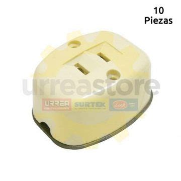 Contacto Oval Sencillo Visible 6A 127V Surtek 136411