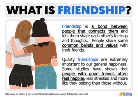 What Is Friendship Definition And Example