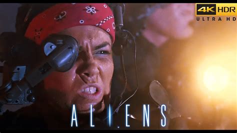 ALIENS 1986 LET'S ROCK! SCENE MOVIE CLIP - 4K UHD HDR Custom - Go IT