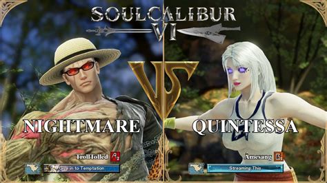 Soulcalibur Vi Trolltolled Nightmare Vs Amesang Quintessa Xbox