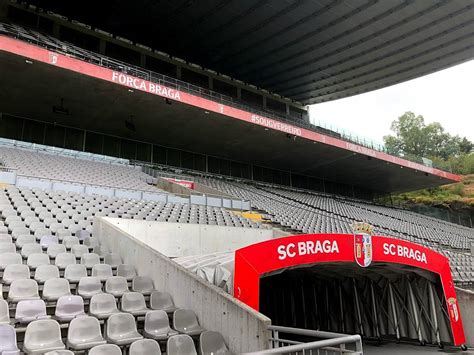 Sport venue Braga Municipal Stadium for the team training camps