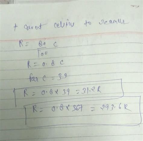 On Reaumer scale of temperature the melting point of ice and the ...