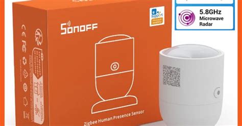 Capteur de présence humaine Zigbee SONOFF SNZB 06P détection radar à