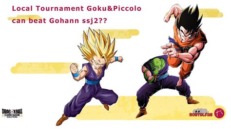 G Gohan Vs Gokuandpiccolo Alliance Zombiesyprincesas Local Tournament