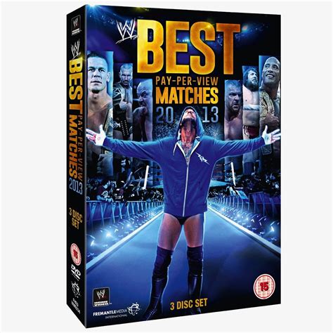 WWE Best Pay Per View Matches 2013 DVD – wrestlingshop.com