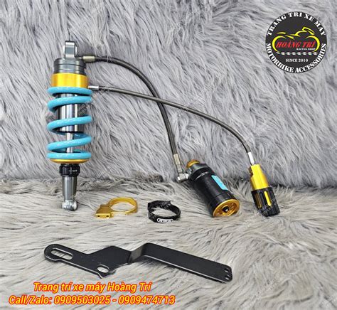 Phuộc bình dầu Nitron DNA Raider Satria có HPA