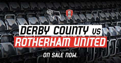 Rotherham United Tickets On General Sale Blog Derby County