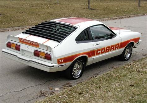 White 1978 Ford Mustang Cobra Ii Hatchback Artofit