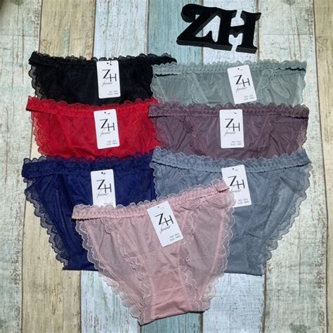 กางเกงชั้นในลูกไม้บิกินีZH.003 | Shopee Thailand