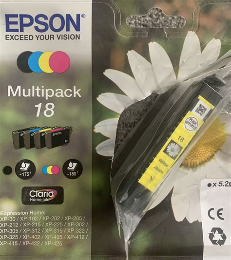 Epson Daisy T1806 C13T18064012 Multipack Ink Cartridges For Sale