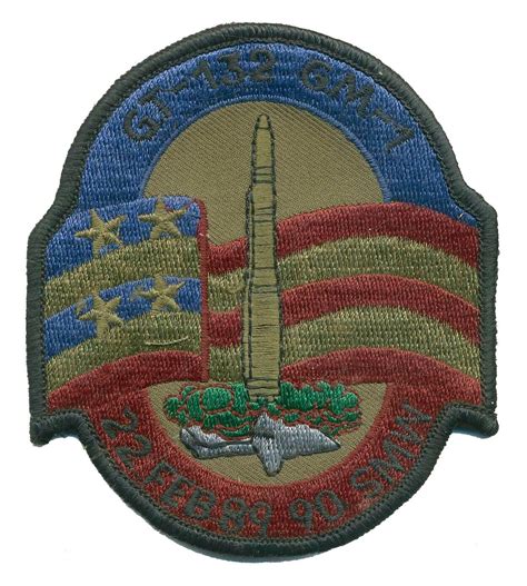 Usaf 90th Strategic Missile Wing Patch 1989 L335 Ebay