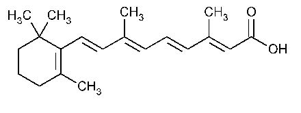 Tretinoin Chemical Structure Molecular Formula Reference Standards