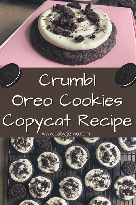 Crumbl Oreo Cookies Copycat Recipe Recipe Oreo Cookie Recipes