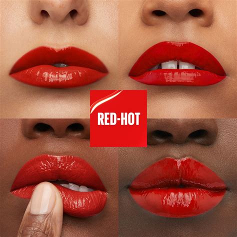SuperStay Vinyl Ink Red Hot Permanent Liquid Lipstick Each MAYBELLINE Supermercado El
