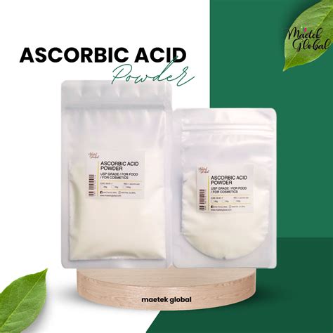 Ascorbic Acid Vitamin C L Ascorbic Acid Powder Usp Grade For Food Cosmetics Etc