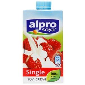 Alpro Soya Cream Single Soy Reviews Black Box